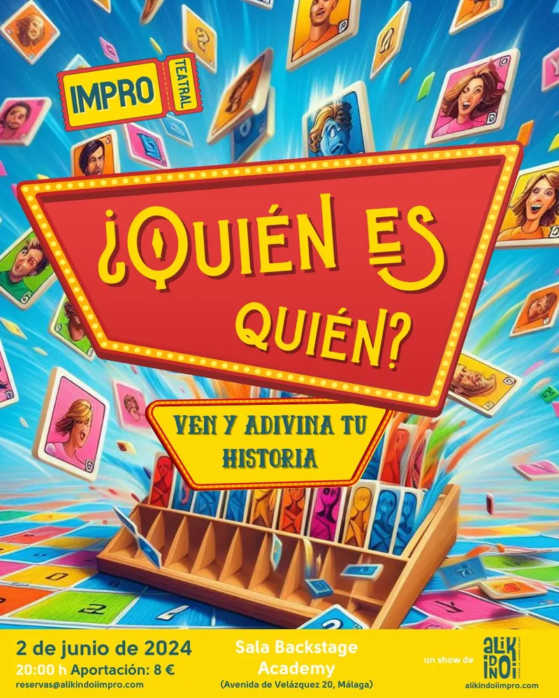 show improvisado en málaga