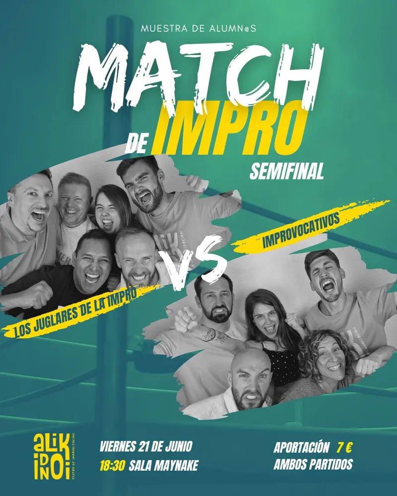 match de impro en málaga