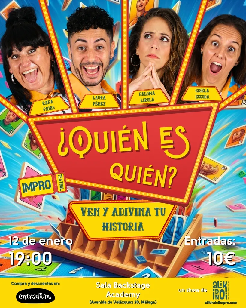 quien es quien show de impro en málaga