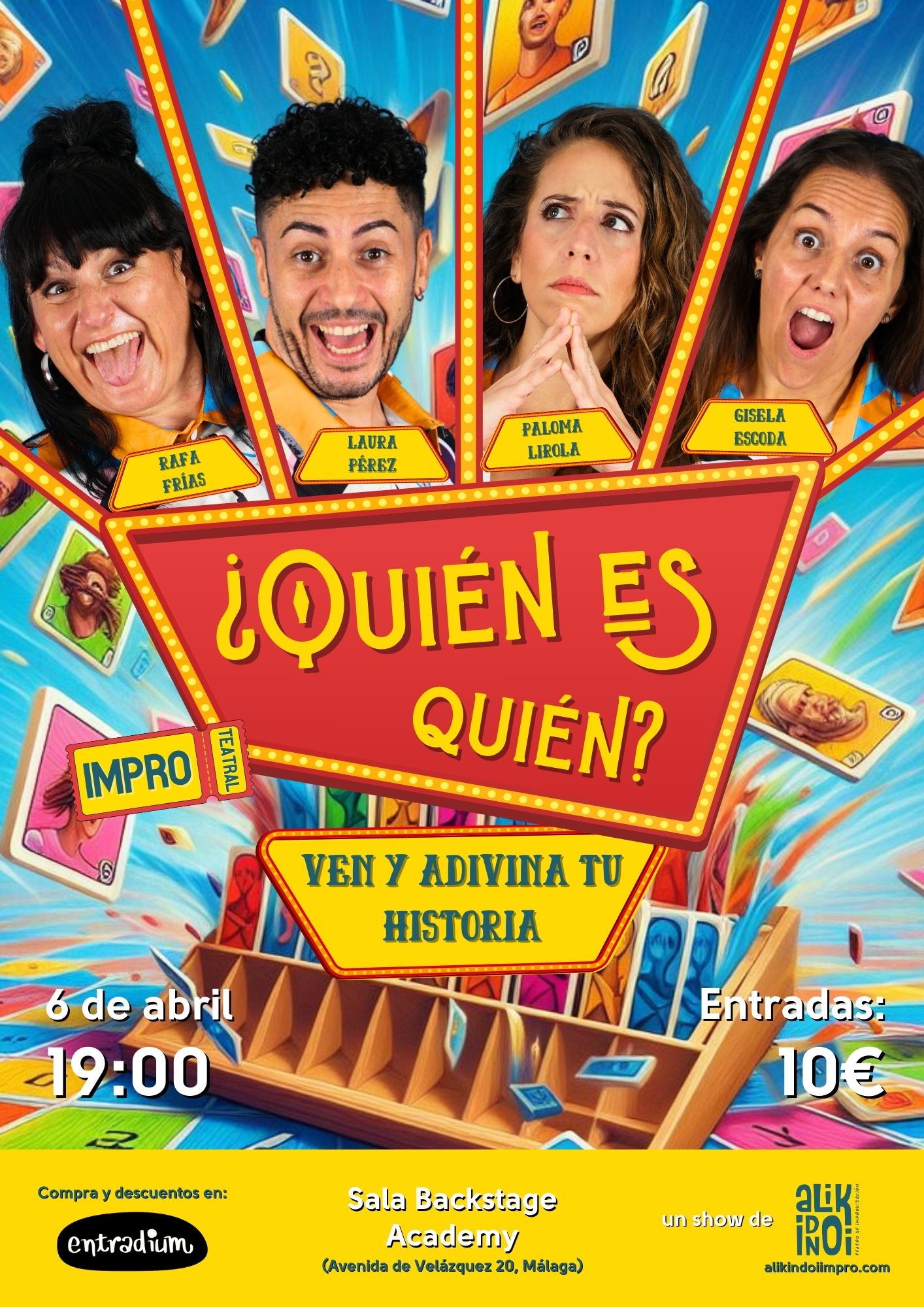 show de impro en malaga en abril