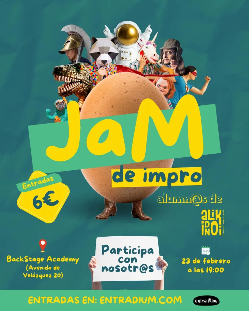 jam de impro en malaga en febrero