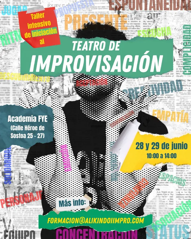 taller de teatro en junio
