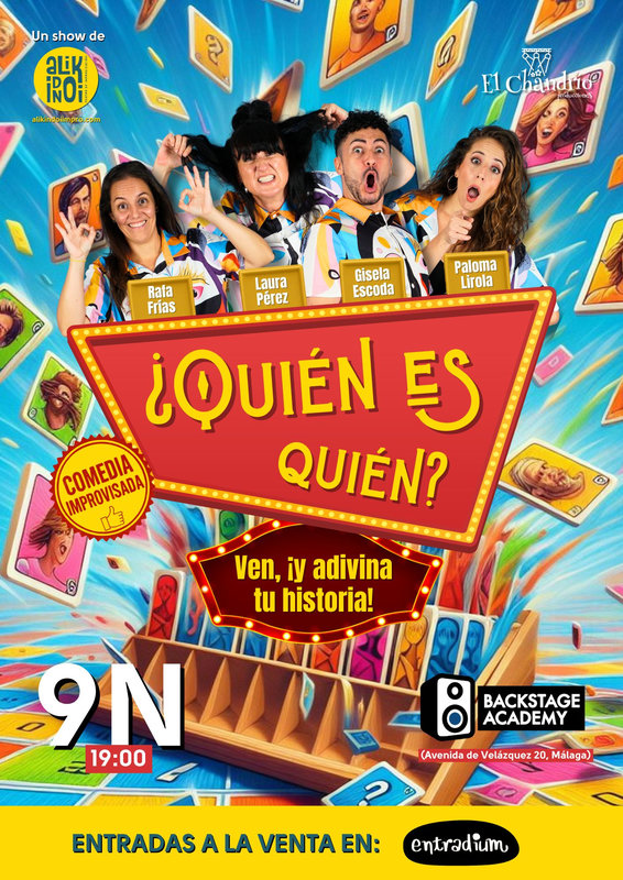 impro show en malaga noviembre 2025