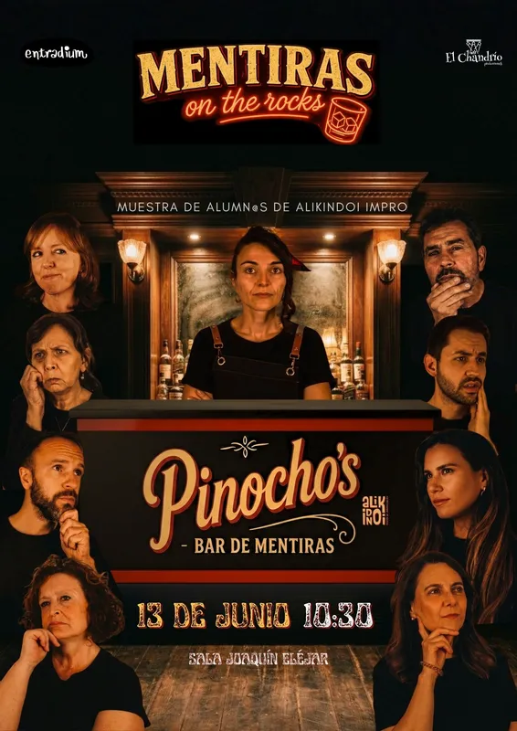 espectáculo de teatro improvisado sabado junio 2026