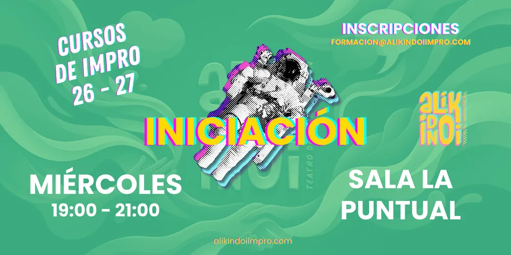 clases de teatro de improvisacion nivel inicial en malaga 2026 - 2027