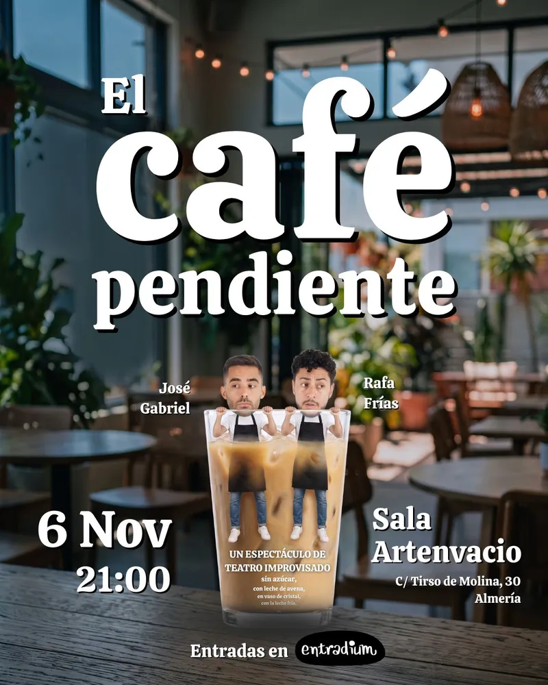 el cafe pendiente en almeria en noviembre